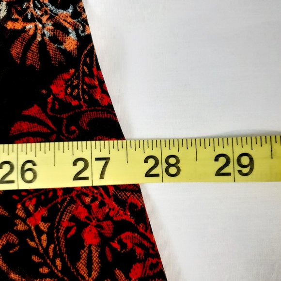 CJ Banks Skirt Womens 3X Floral Print Midi Flowy - Picture 9 of 12